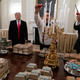 Illustration for article titled This Dude Really Served Clemson Boxed-Up Fast Food On A Bunch Of Fancy Trays